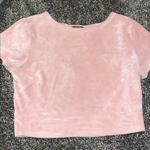 Wild Fable corduroy crop tee